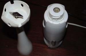 Two Separate Parts of a Hand Blender