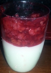 Raspberry Panna Cotta