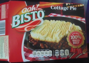 The Box for Bisto Cottage Pie