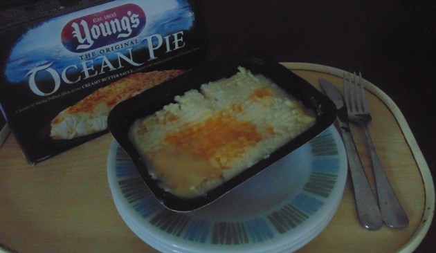 Young's Ocean Pie Served in it's Tray