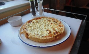 Graham’s Caramelised Red Onion and Goats Cheese Tart in All It's Glory