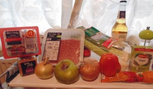 Ingredients for Pig Sty Pie