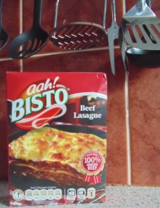 Ready Meal Monday - Bisto Lasagne Box