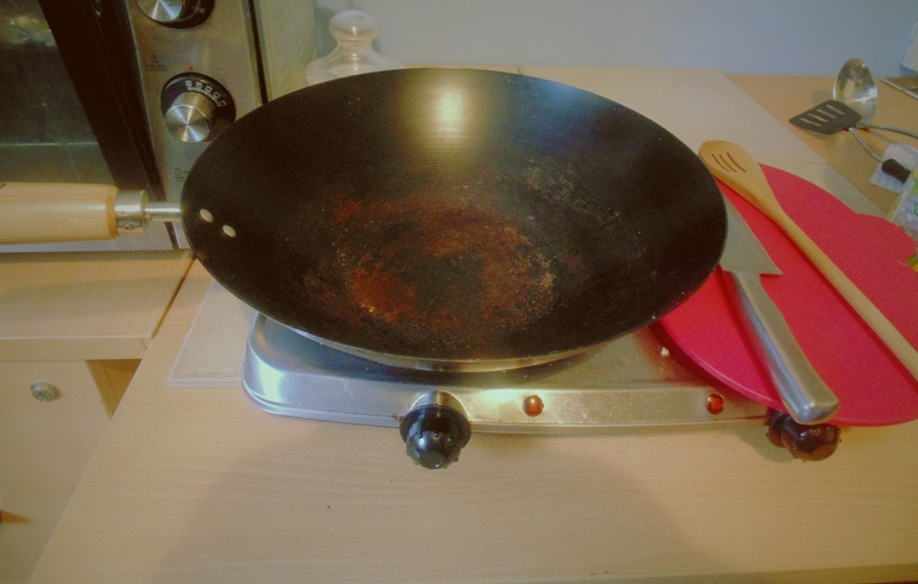 Some of the Utensils and Equipment for the Leftover Peperonata