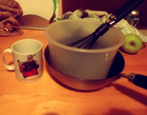 Equipment and Utensils For Tango Fritters, Ice Cream and Caramel Sauce