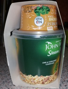 Time-Saving Tuesdays - John West Tuna Infusions Steam Pot, Side View of The Packet
