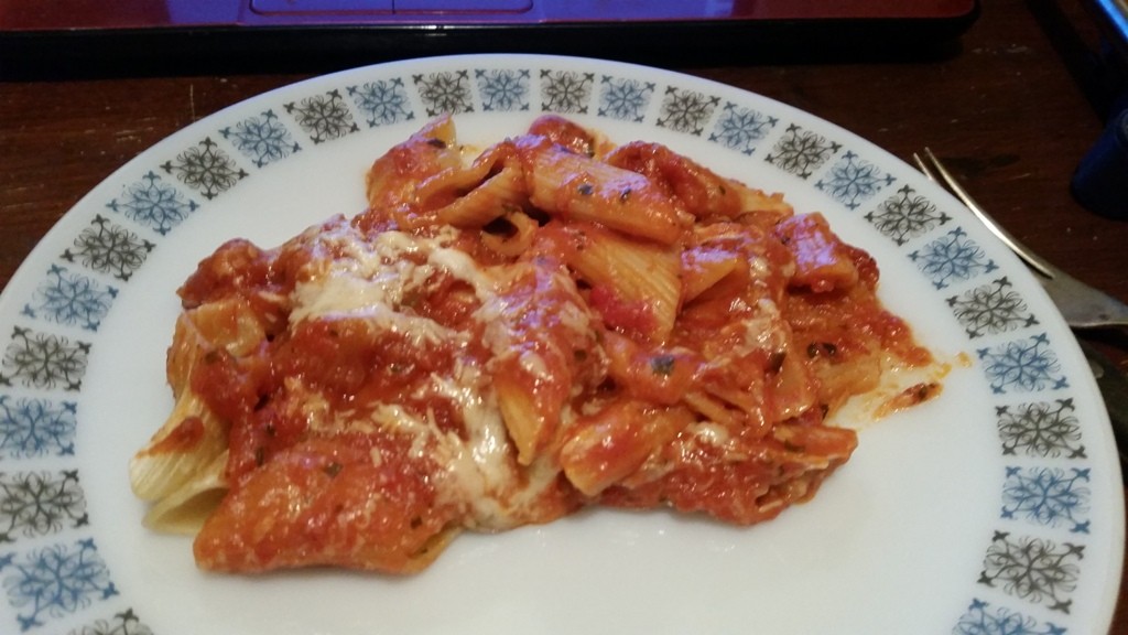 Time-Saving Tuesdays - Tesco Tomato and Mozzarella Pasta Ready To Be Eaten