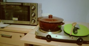 Some of the Equipment Required For Spiced Sausage Stew Ingredients