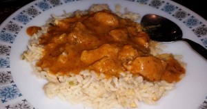 Time-Saving Tuesdays – Chicken Tikka Masala and Egg Fried Rice Plated Ready To Eat
