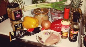 Speedy Sweet and Sour Chicken - The Ingredients