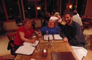 The Hardwick, Abergavenny - The Three Musketeers, My Mother, myself and Greg