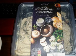 Time-Saving Tuesdays – Tesco Finest Chicken Madeira & Braised Rice With Mushrooms - In The Box