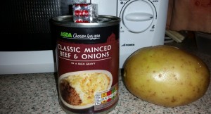 Some of the Ingredients for My Time–Saving Tuesdays – Cheat's Shepherd's Pie