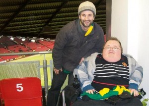 Greg and I at Old Trafford