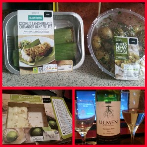 M & S Eurovision Meal Deal - Main, Side, Dessert and Wine for £10
