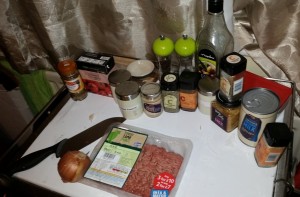 Some of the Ingredients For Dean Edwards Lamb Kofta Curry