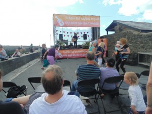 Cardigan Bay Seafood Festival 2015 - The talents of Aberdare Boy Chris Summerhill