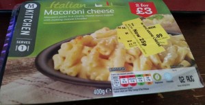 Time-Saving Tuesdays – Morrisons Macaroni Cheese - Front Packaging