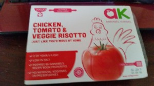 Time-Saving Tuesdays – Annabel Karmel Chicken, Tomato and Veggie Risotto in it's box