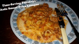 Time-Saving Tuesdays – Asda Smart Price Value Lasagne Ready To Eat