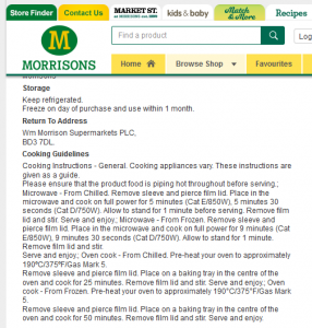 Time-Saving Tuesdays – Morrisons Macaroni Cheese - Cooking information from Morrisons website