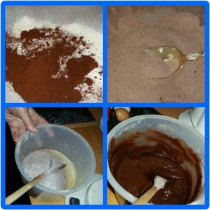 Strictly Suppers #2 American Smooth(ie) - Working with the Flour, Cocoa Powder and Vanilla for Uncle Sam's Brownies