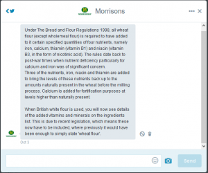 Time-Saving Tuesdays - Morrisons NuMe Cumberland Pie - Tweet from Morrisons