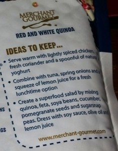 Merchant-Gourmet Red and White Quinoa ideas to keep