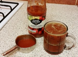 Strictly Suppers 2015 #8 – Tango Chicken and Homemade Chips, pour out your Passata