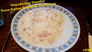 Time-Saving Tuesday – Tesco Italian Spaghetti Carbonara