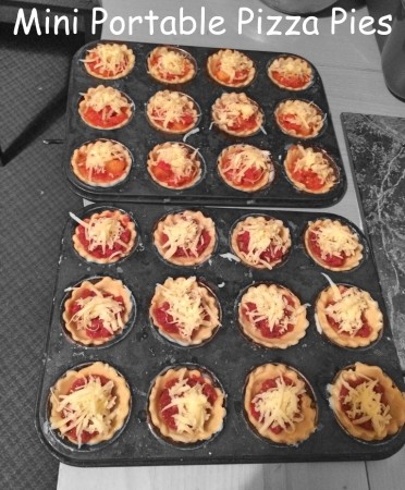 Mini Portable Pizza Pies