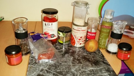 Time-Saving Tuesday – Asda Meatballs and Quick and Easy Tomato Sauce - Ingredients