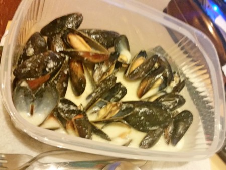 Scottish Mussels in a Garlic and Butter Sauce - Ready to eat