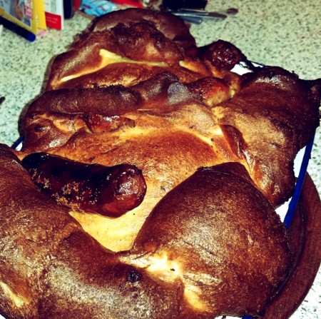 6 Nations of Food – Toad In The Hole, Champ and Onion Gravy - The Yorkshire Pudding in all its glory