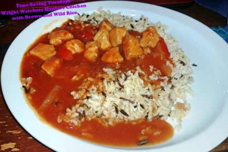 Time-Saving Tuesday – Weight Watchers Hunters Chicken with Brown and Wild Rice ready to eat