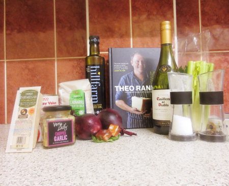 Ingredients for Theo Randall's Tomato Risotto
