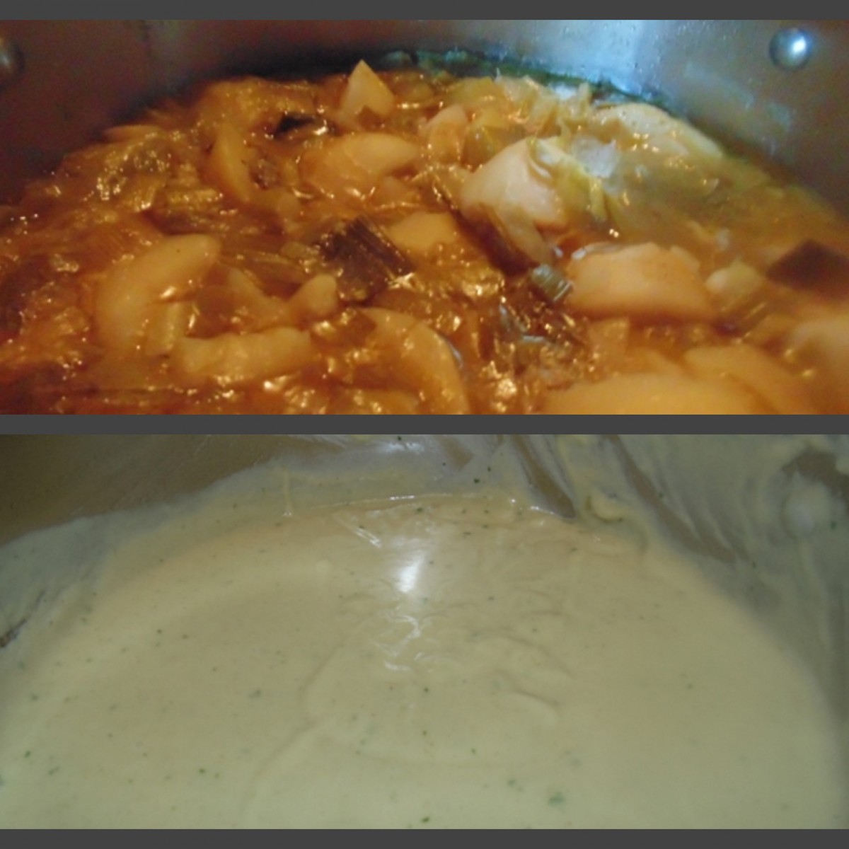 Soup at Different Stages