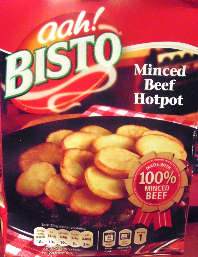 Ready Meal Monday – Bisto Minced Beef Hot Pot In Its Box