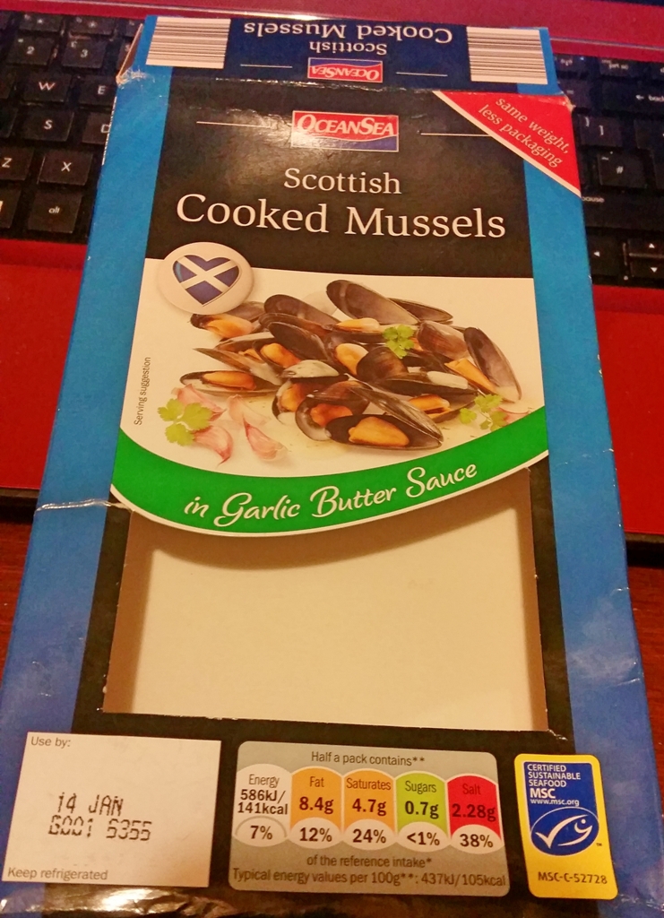 Time-Saving Tuesdays & 6 Nations of Food – Scottish Mussels in a Garlic and Butter Sauce