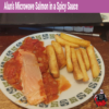 Alun’s Microwave Salmon in a Spicy Tomato Sauce served with McCain’s Triple Cooked Gastro Chips Recipe Header